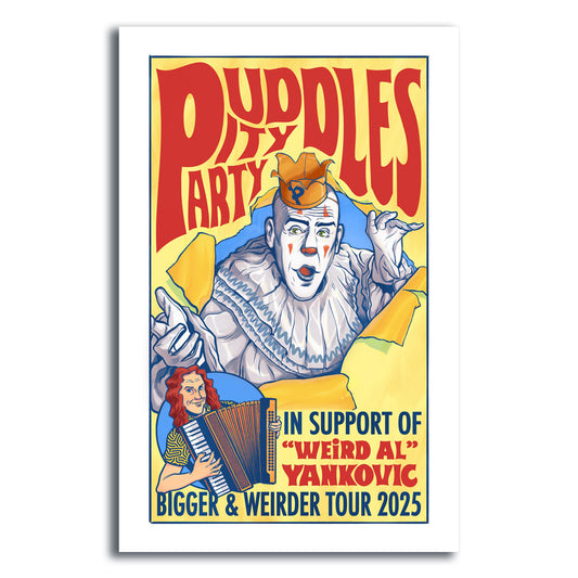 Bigger & Weirder Tour 2025 Poster