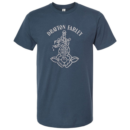 Snake & Anchor T - Indigo