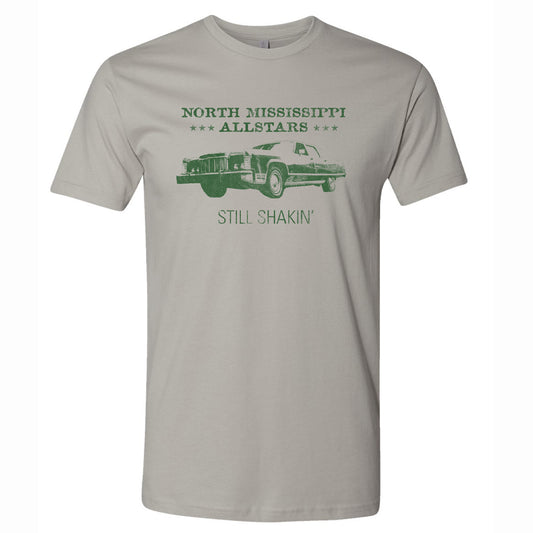 Still Shakin' Car T - Light Grey