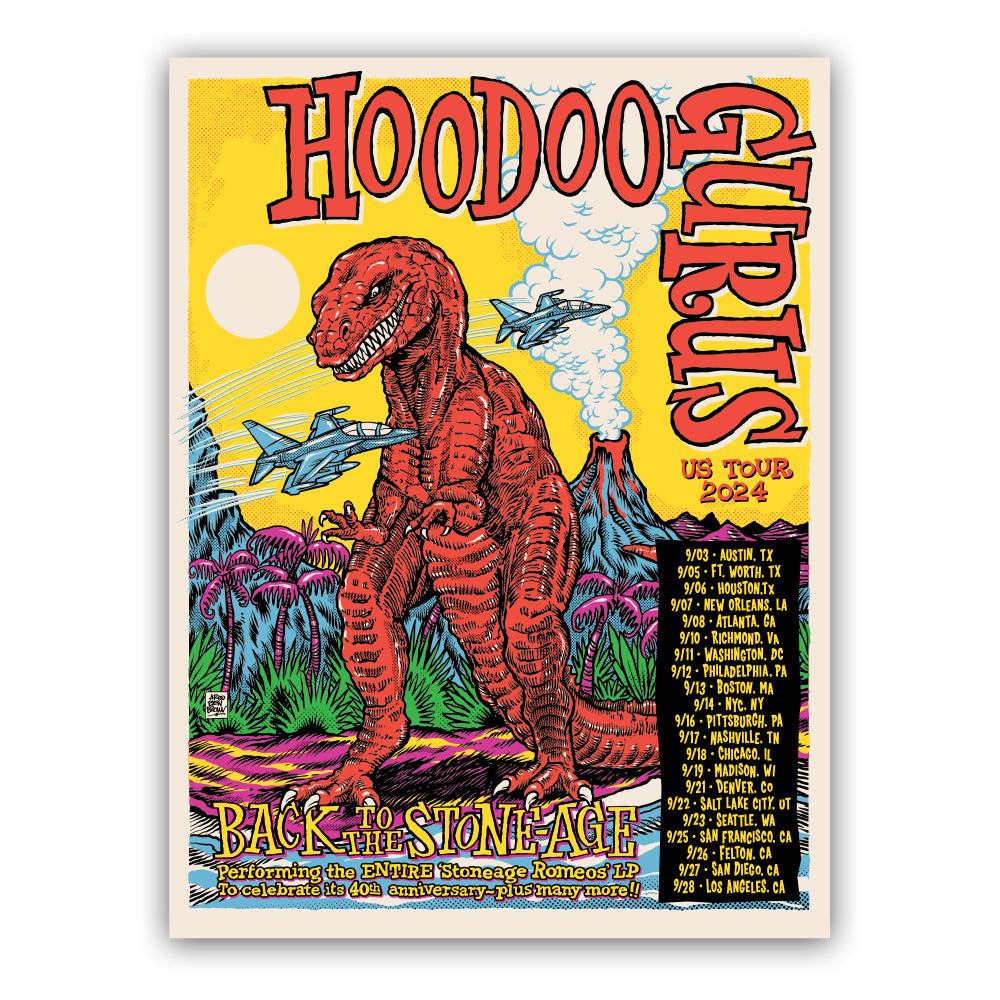 POSTER - Back To The Stone-Age US Tour