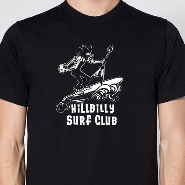 Hillbilly Surf Club T - Black
