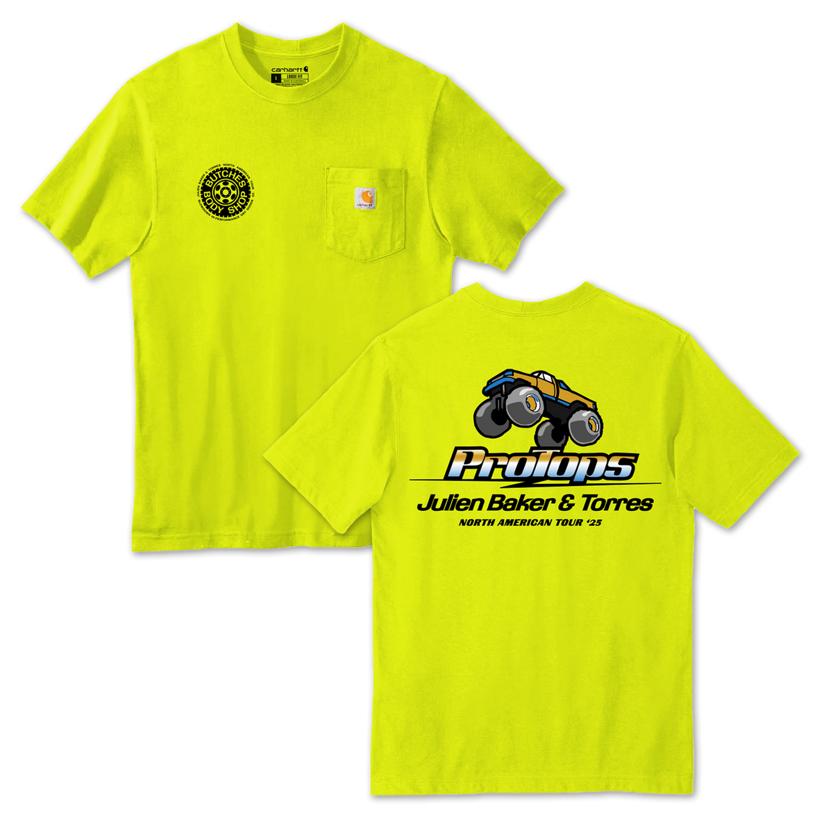 ProTops Monster Truck T - Safety Yellow