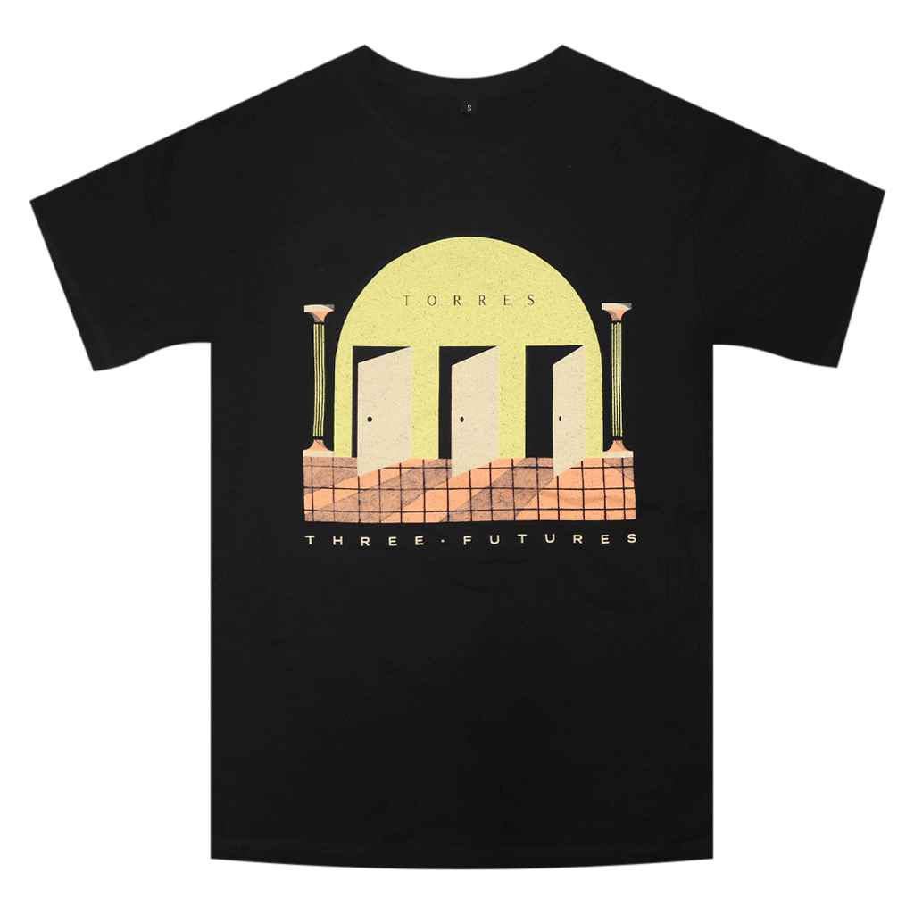 Three Futures T - Navy