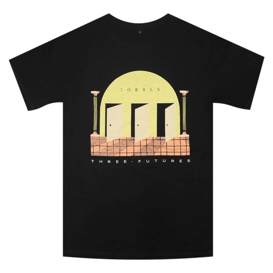 Three Futures T - Navy