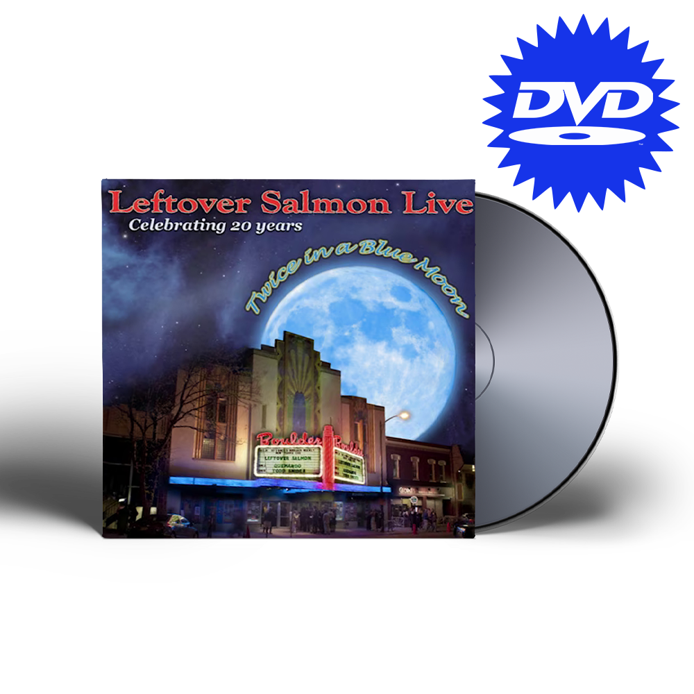 Leftover Salmon Live: Twice In A Blue Moon DVD