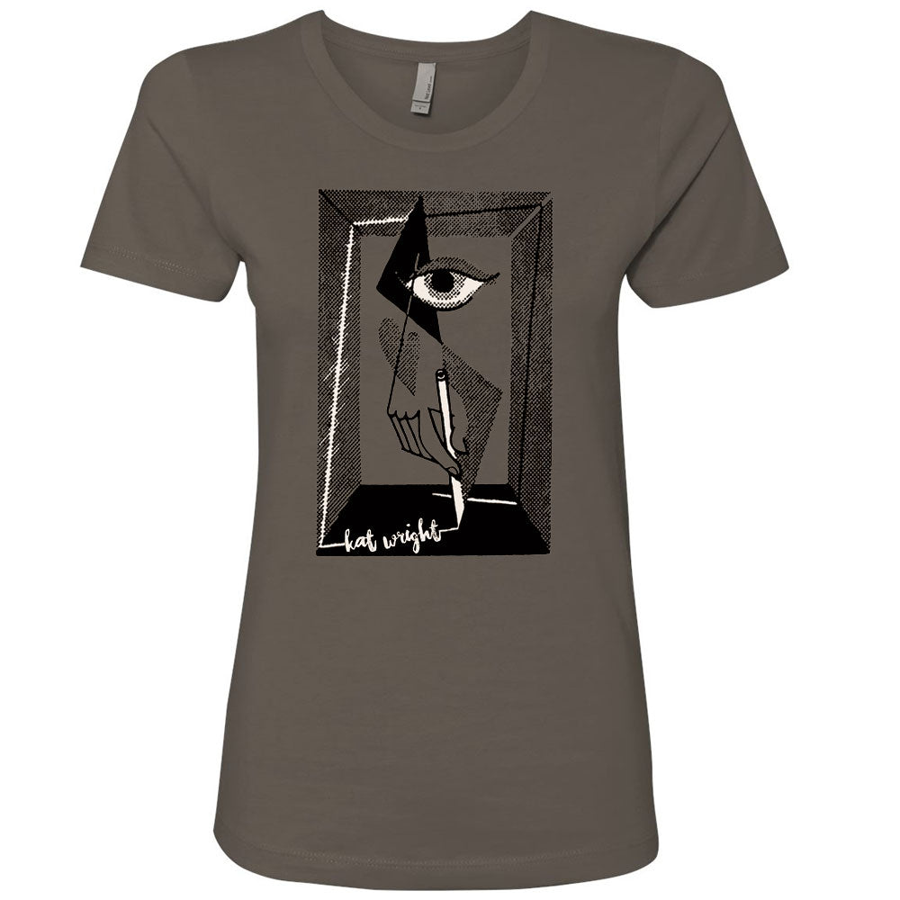 Kat Wright Warm Grey Women's Eye T