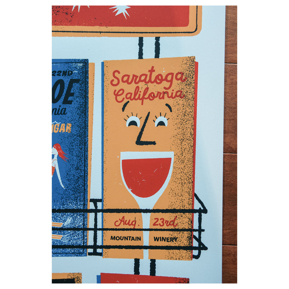 Allen Stone x The Dip - August 2026 Tour Poster – Port Merchandise