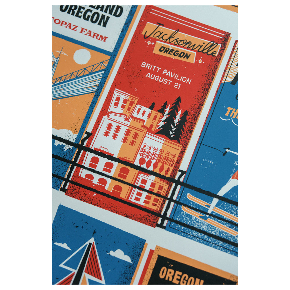 Allen Stone x The Dip - August 2026 Tour Poster – Port Merchandise