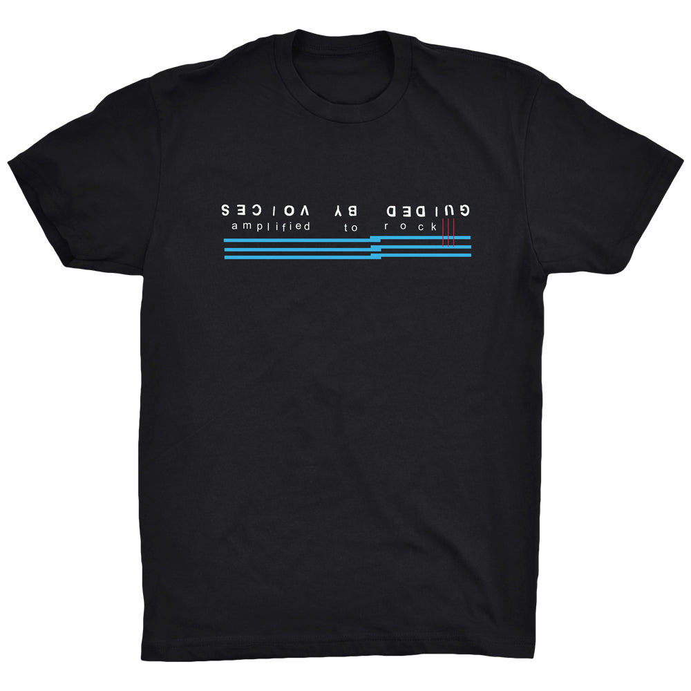 Amplified To Rock T, Black