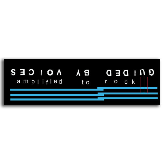 Amplified To Rock Bumper Sticker