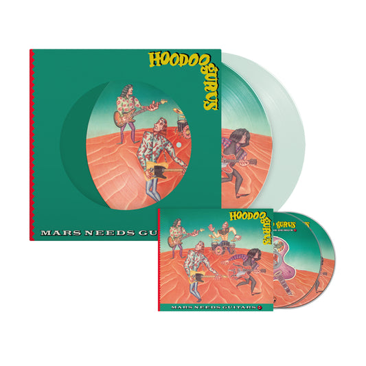 Mars Needs Guitars - 40th Anniversary 2LP + 2CD Bundle