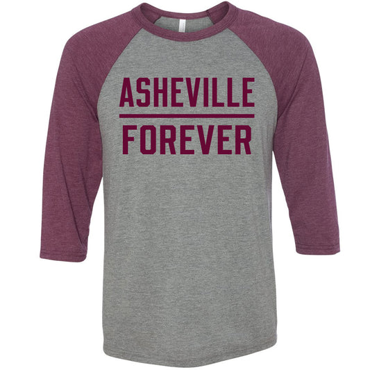 Asheville Forever Raglan T