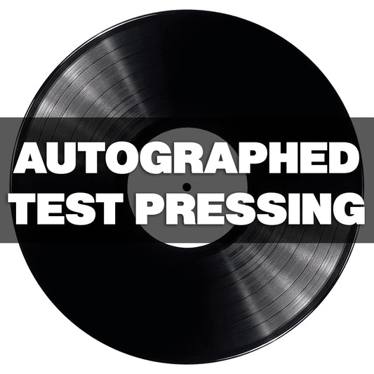 Autographed Anybody Out There? Vinyl Test Pressing