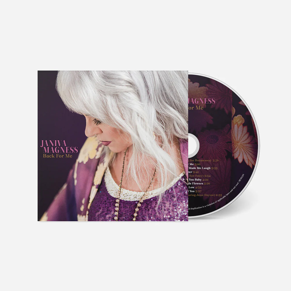 Back For Me CD - Autographed