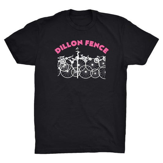 Dillon Fence Bicycle Logo T - Black