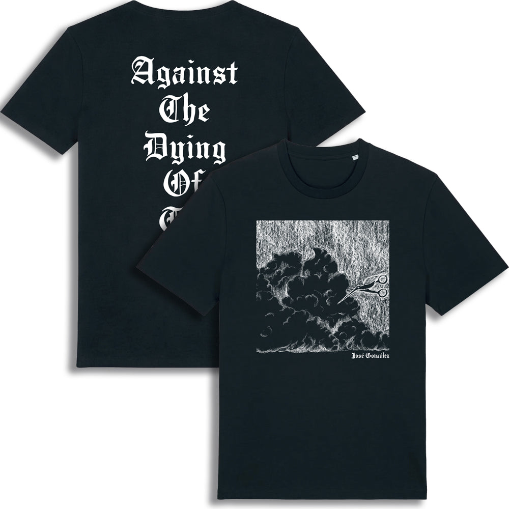 Scissor Bird T-Shirt - Vintage Black