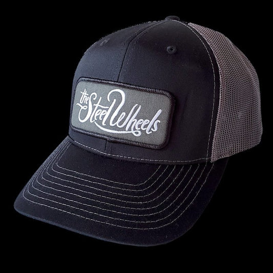 The Steel Wheels Black and Grey Trucker Cap