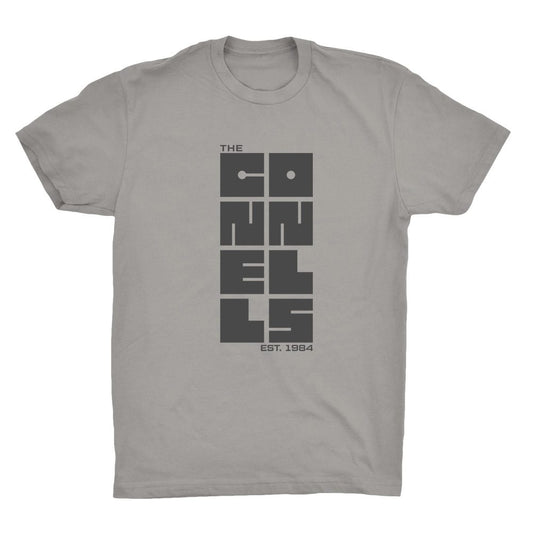 The Connells Block Letters T, Grey