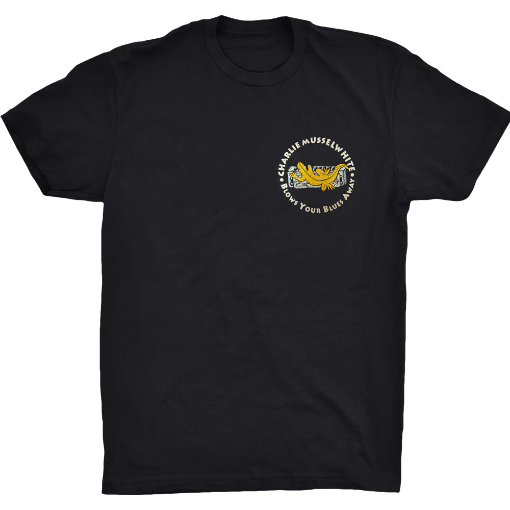 Blow The Blues Away T - Black