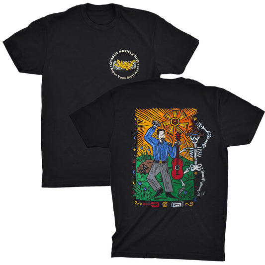 Blow The Blues Away T - Black