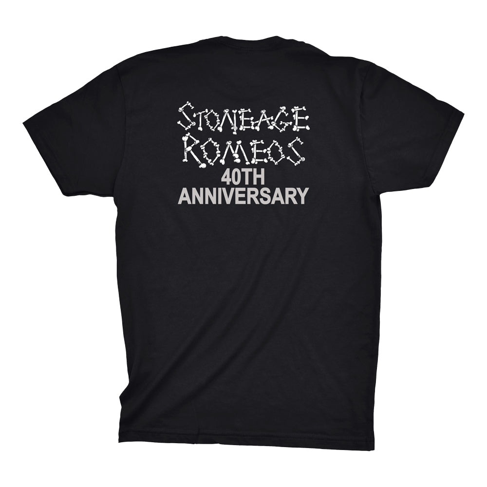 Stoneage Romeos 40th Anniversary Bones T