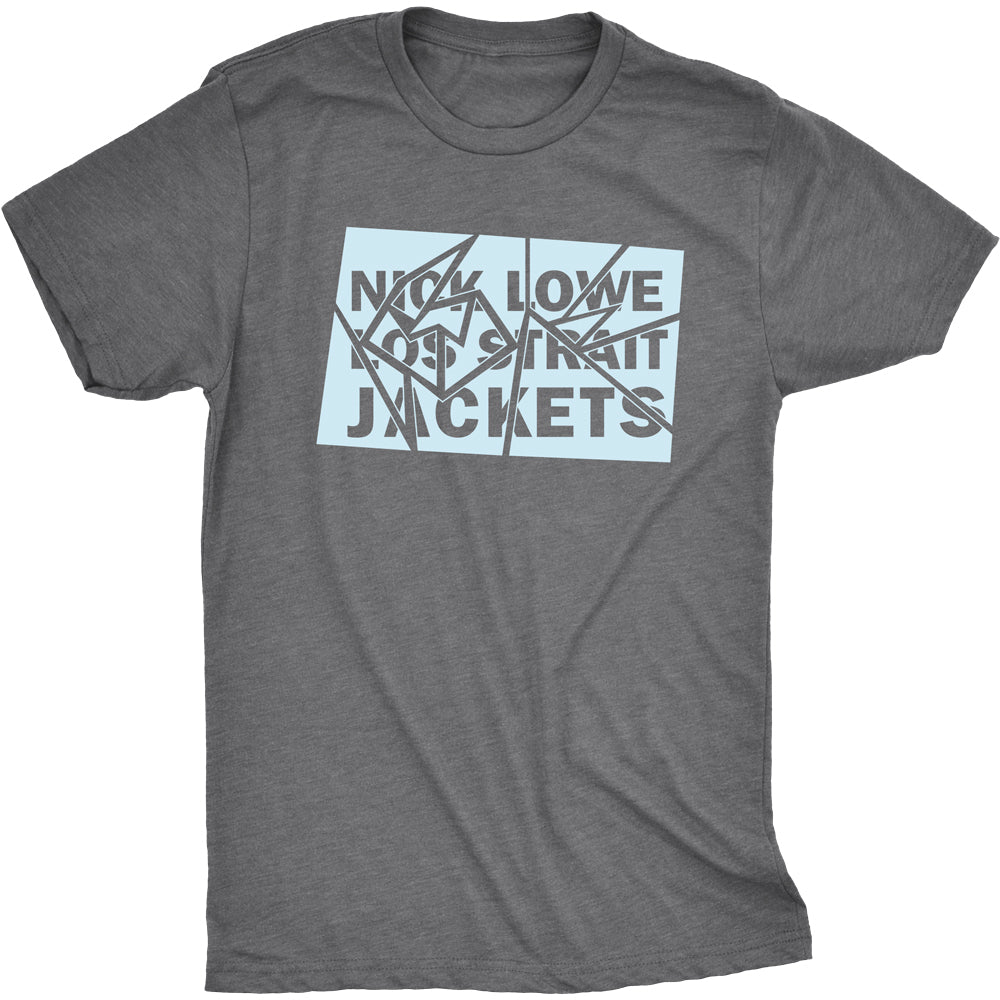 Nick Lowe & Los Straitjackets Breaking Glass T