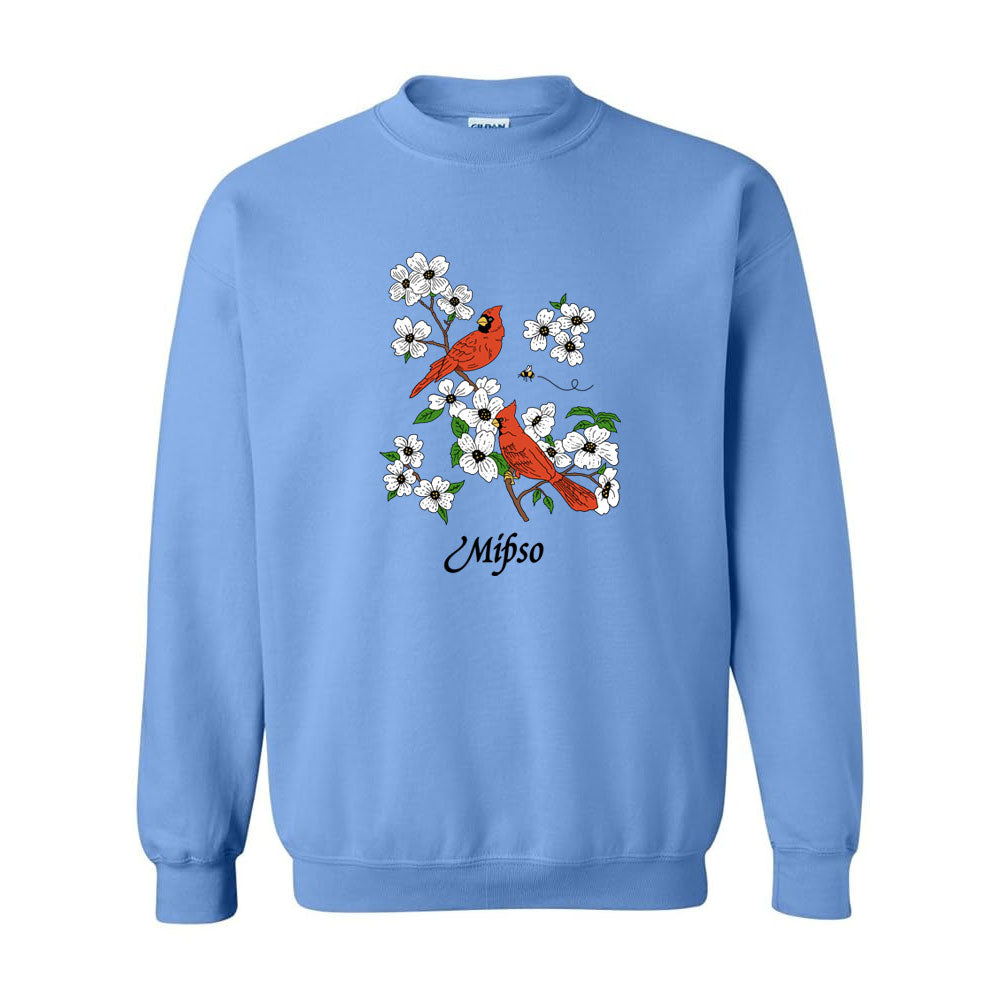 Cardinal Crewneck Sweatshirt - Carolina Blue