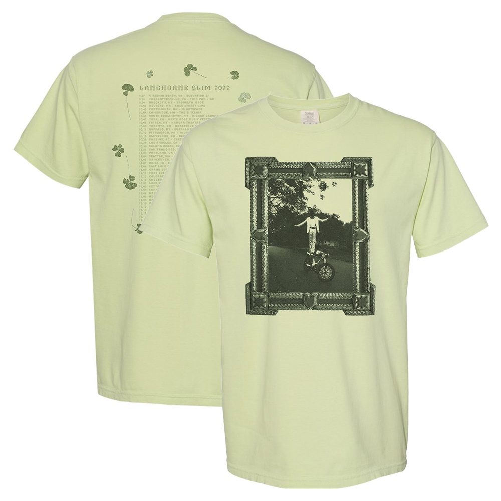 Langhorne Slim 2022 Tour T - Celadon