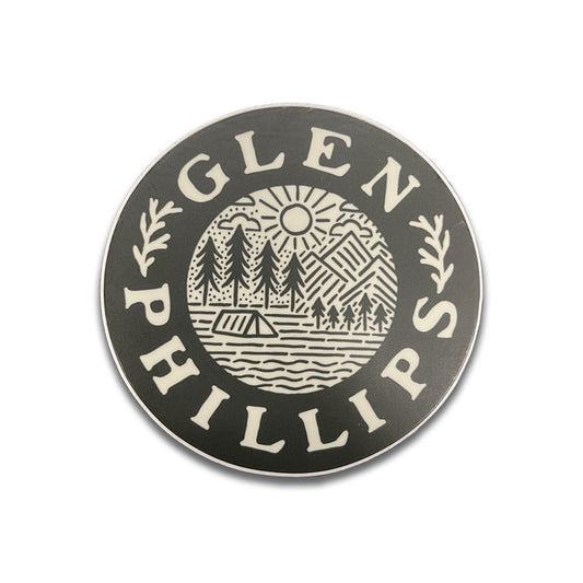 Glenn Phillips Circle Camp Sticker