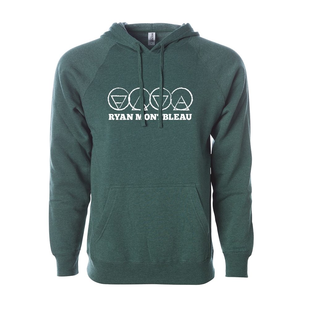 Alchemy Hooded Fleece Pullover, Heather Moss