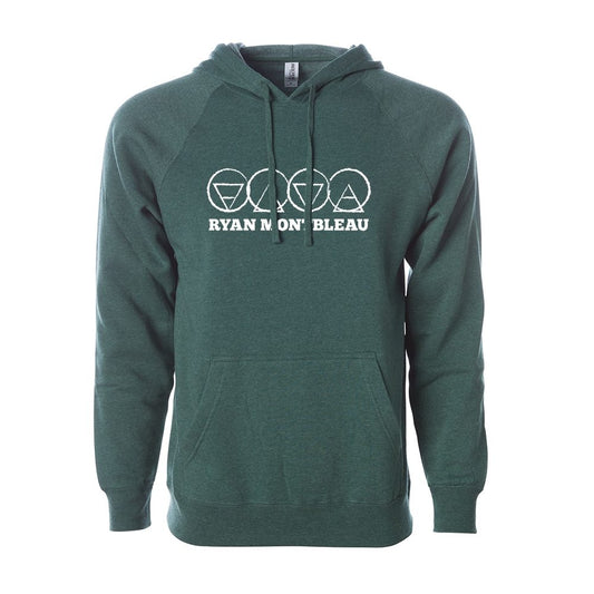 Alchemy Hooded Fleece Pullover, Heather Moss