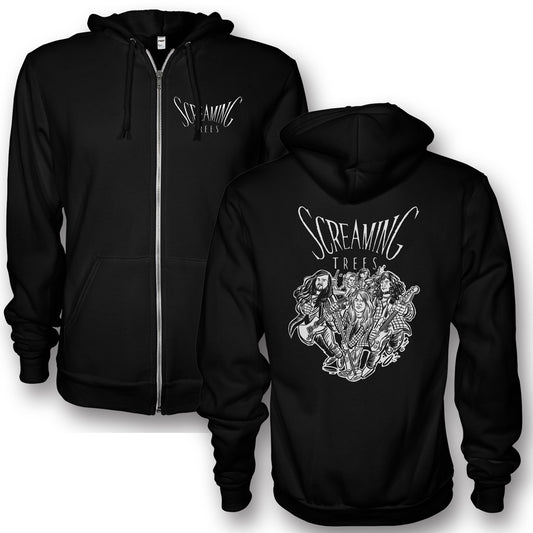 Screaming Trees Comic Zip Hoodie