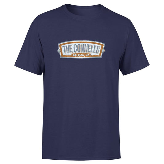 Connells Orange Book Logo T, Navy