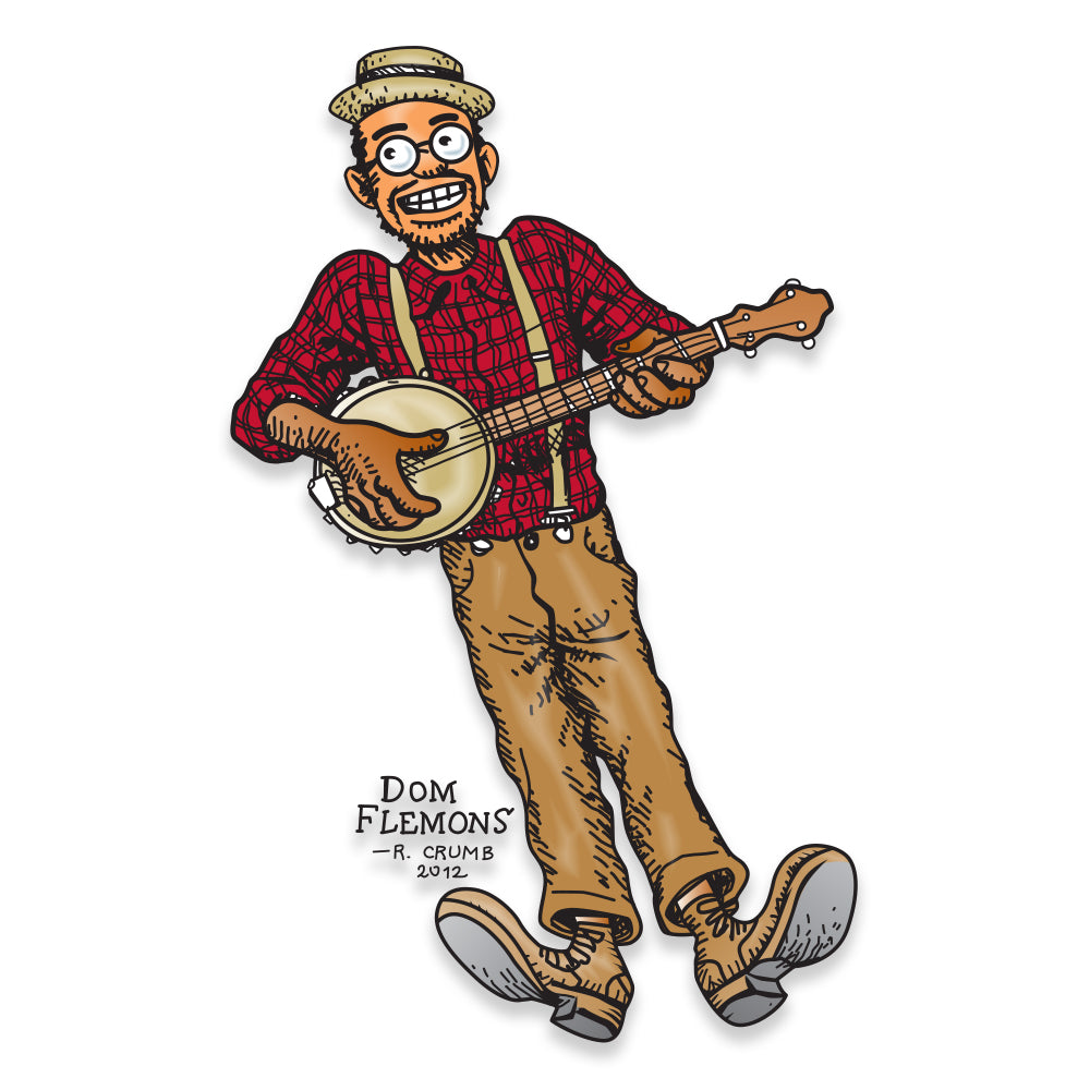 Dom Flemons Crumb Sticker