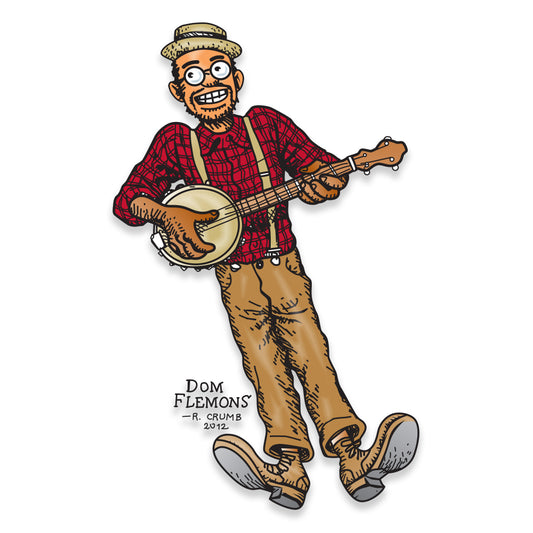 Dom Flemons Crumb Sticker