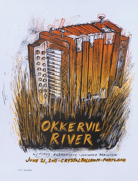 Crystal Ballroom, Portland Poster 2011