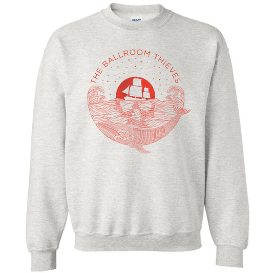 Deadeye Crewneck Sweatshirt, Ash