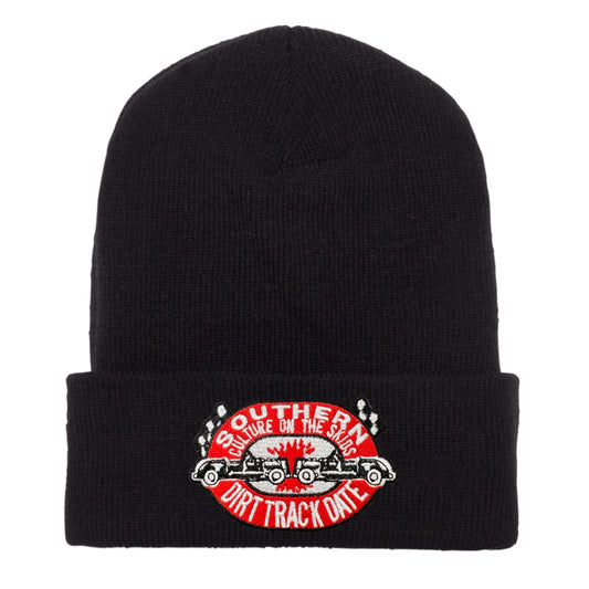 Dirt Track Date Beanie, Black