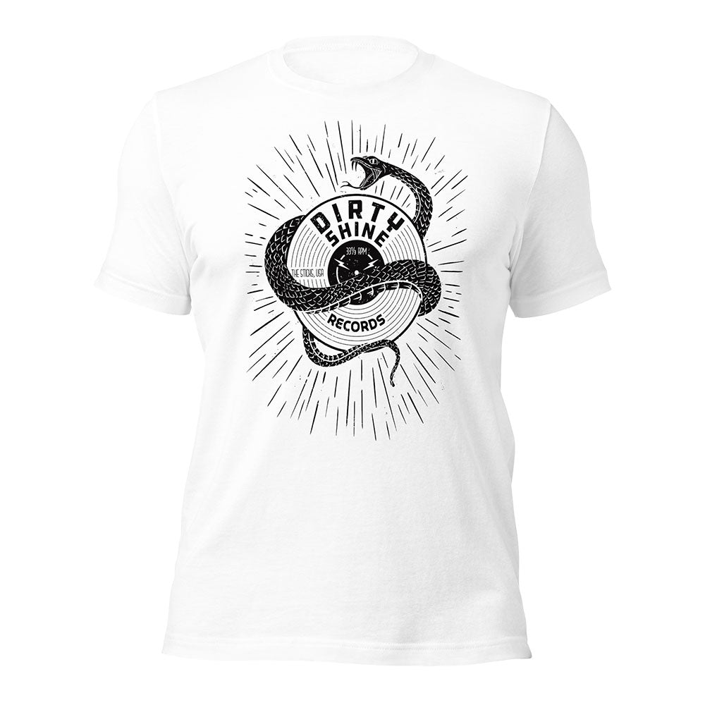 Dirty Shine Records T - White
