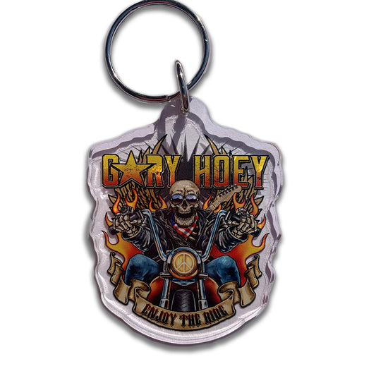 Enjoy The Ride Keychain