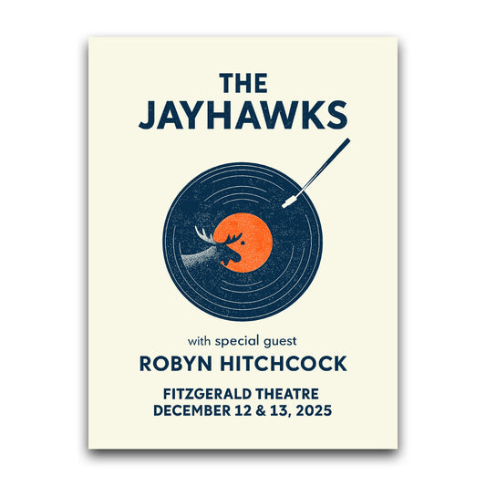 POSTER - Fitzgerald Theatre - December 12th & 13th 2025 - AUTOGRAPHED OPTION AVAILABLE