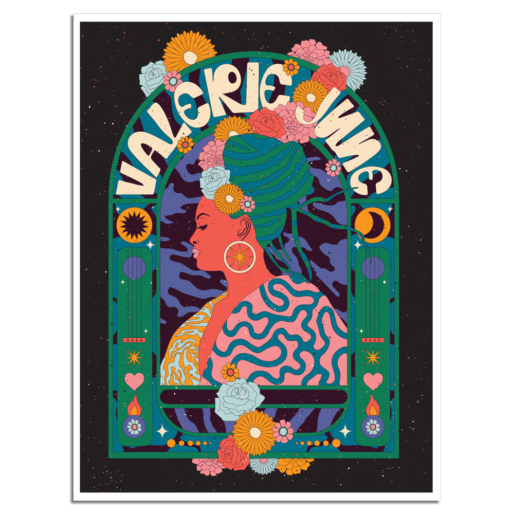 Valerie June Flowers Poster