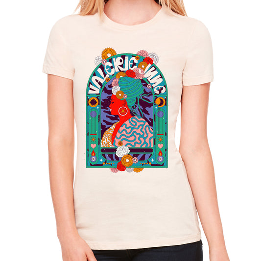 Women's Valerie June Flowers T - Cream