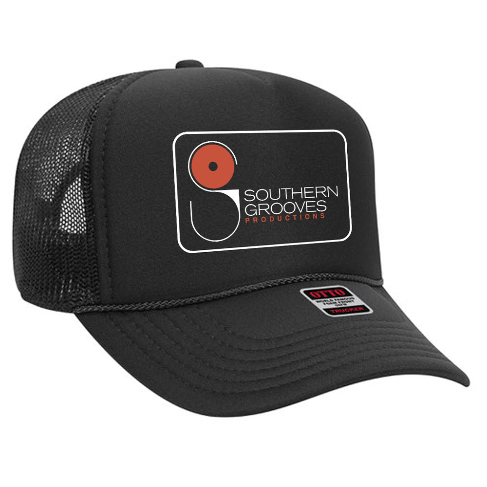 Southern Grooves Foam Front Trucker - Black
