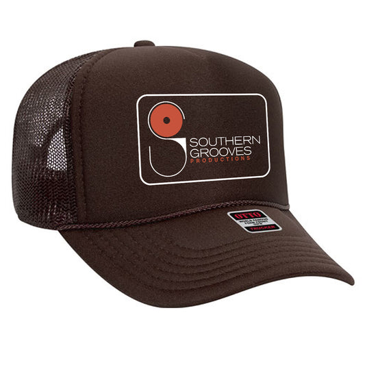 Southern Grooves Foam Front Trucker - Brown