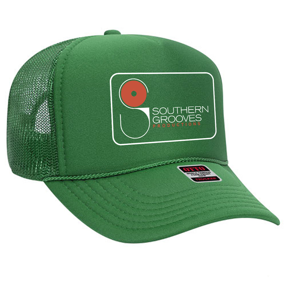 Southern Grooves Foam Front Trucker - Green