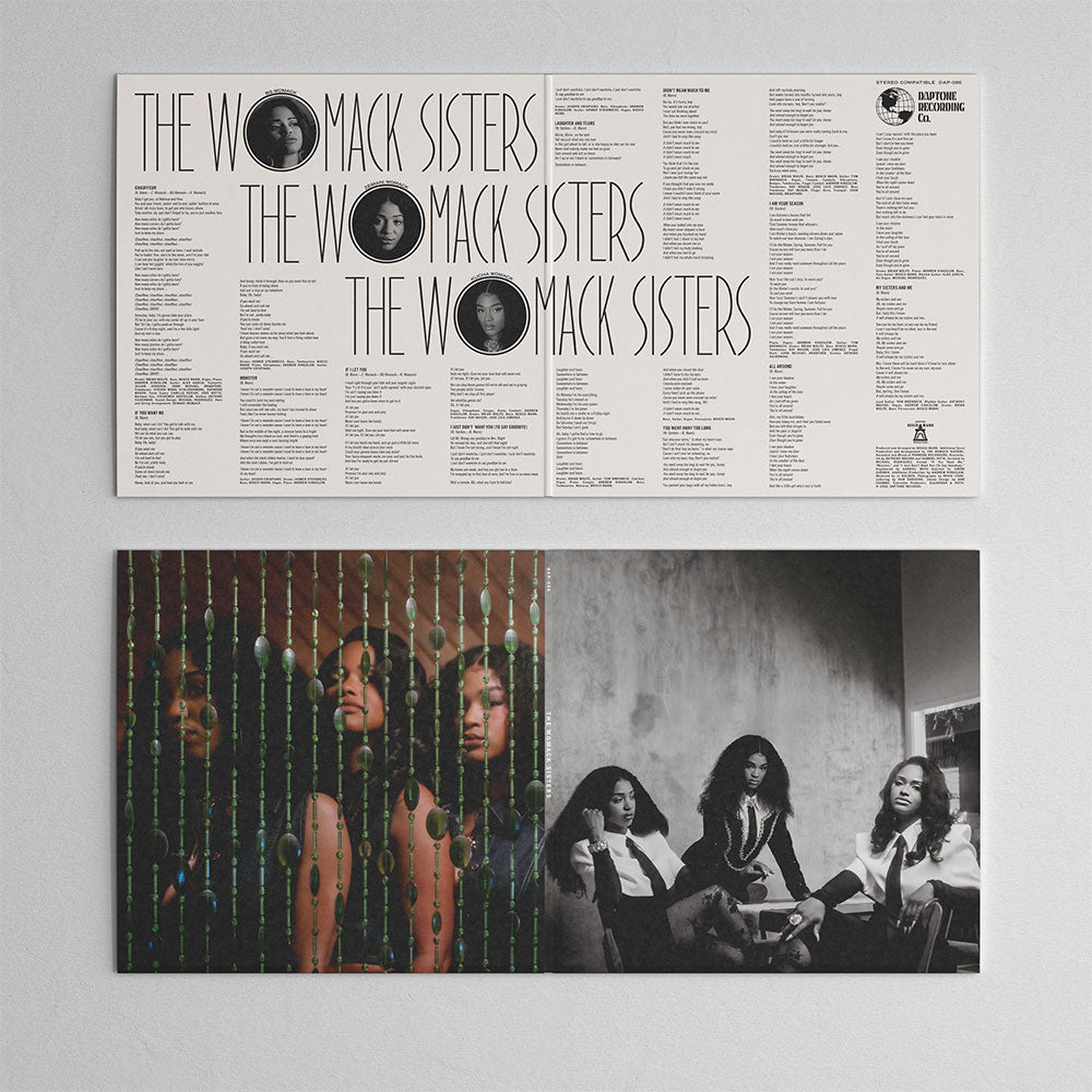 [PRE-ORDER] The Womack Sisters LP - Limousine Black Vinyl