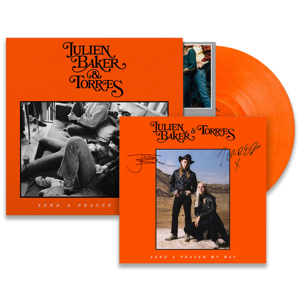 Julien Baker x TORRES Send A Prayer My Way LP - Glitter Crush Vinyl - Autographed Option Available!