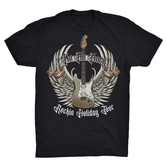 Guitar Wings Christmas T