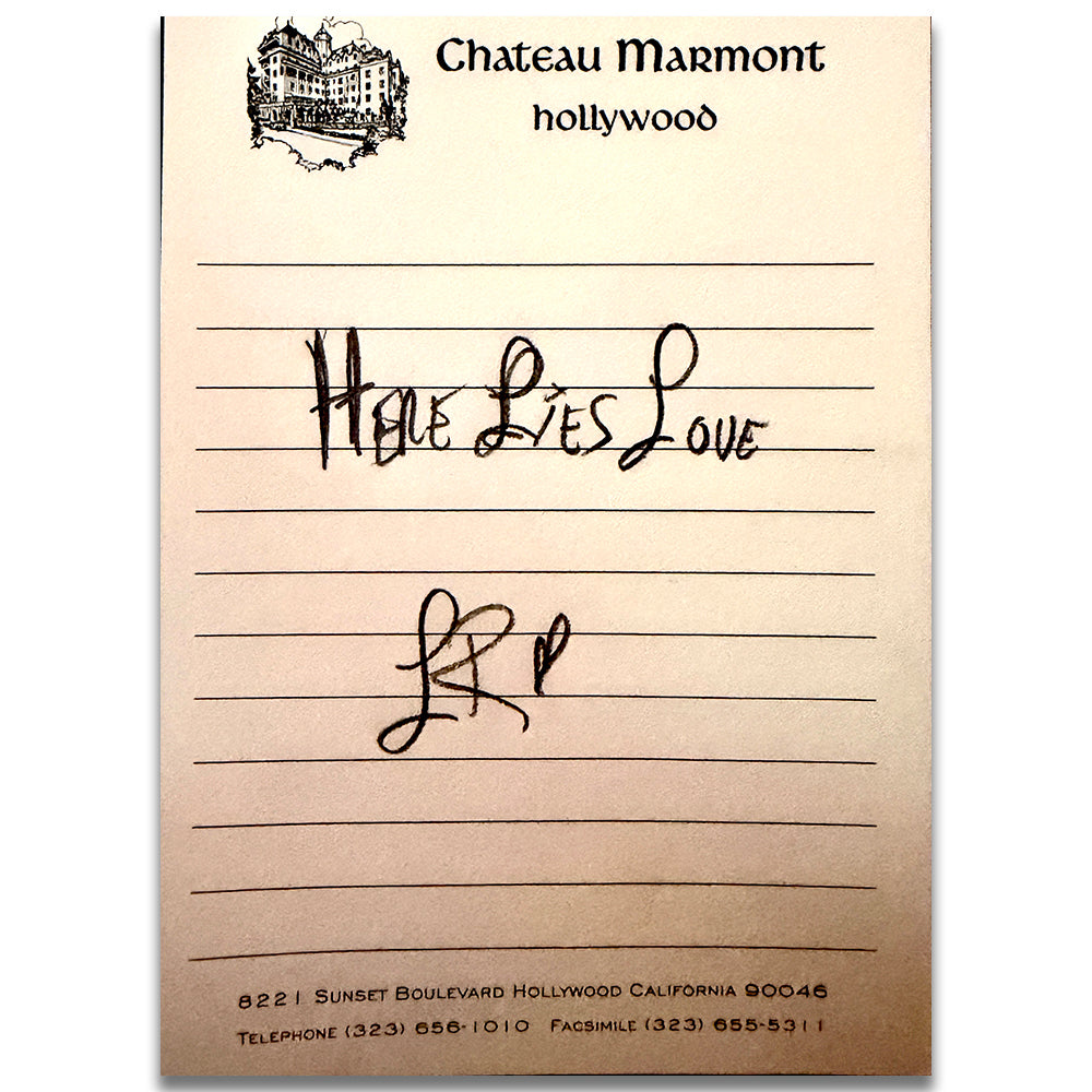 [PRE-ORDER] Handwritten Lyrics